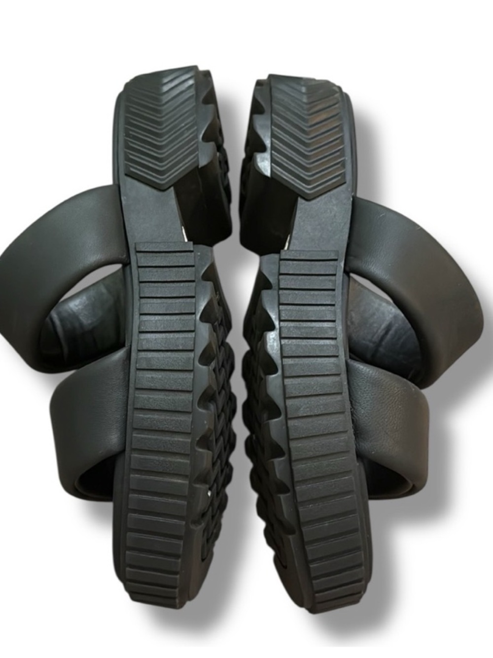 NEW SOREL Ona Streetworks Slide Sandals Size 11 Black Chunky Platform Casual - Picture 3 of 7